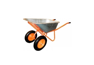 Тачка строительная одноколесная 110л. 300кг. ПУ колесо 509 Мастер