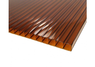 Поликарбонат 12000х2100х4 Rational терракот Novatro