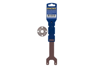 Ключ для планшайбы ПРАКТИКА 35мм для УШМ, плоский + планшайба 246-241