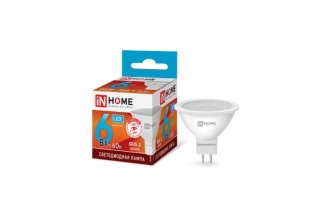 Лампа св/д VC IN HOME GU5.3 MR16 6Вт 4000К 480Лм матовая