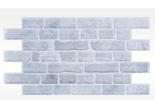 Панель ПВХ Кирпич Ретро серый 951х495х0,4мм (0,4707м2)