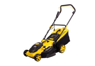 Газонокосилка эл. CHAMPION EM4118 (1800Вт пласт.+ткань травосб. 50л ширина 420мм 25-75мм, 13кг)