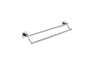 Полотенцедержатель RINA трубчатый двойной AZ-87002