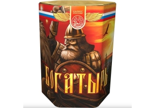 Батарея салютов крупные Богатырь СЛ129019