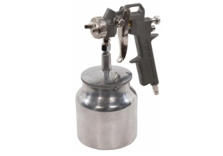 Краскопульт пневматический QUATTRO ELEMENTI (750мл нижн.бачок сопло 1.5мм разъем EURO 770-827)