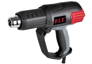 Фен P.I.T. PHG2001-C PRO МАСТЕР (2кВт, 50-650*С, в озд. поток 250-500л/мин, цифр. дисплей)