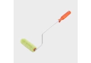 Мини-валик, зеленый полиакрил 100 мм, 