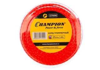 Корд трим.CHAMPION Twisted Square 2.4мм* 40м (витой квадрат), CHAMPION, C7006