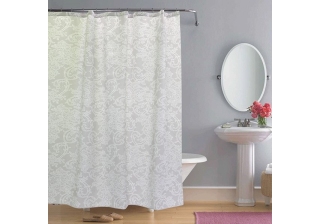 Штора д/ванн/комнаты 180х200см Dantelle сер