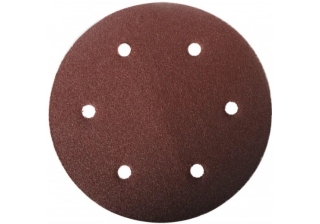 Шлифбумага кругл. №1 DWS6010SL-9060, 225мм, зерно 60, 6-ОТВЕРСТИЙ ДЛЯ УДАЛЕНИЯ ПЫЛИ