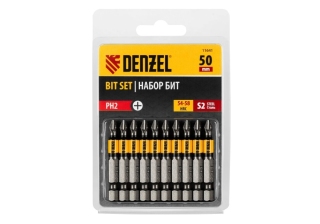 Насадка  PH2х50 сталь S2 круглый профиль намагничены /11641/ Denzel