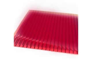 Поликарбонат 12000х2100х10 Гранат Rational Novatro