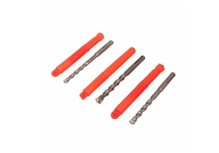 Набор №1 Зубило пикообразное 115мм,Зубило плоское 115мм,Буры 8,10,12