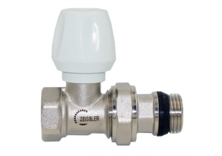 Кран д/рад.  верхний прямой 1/2