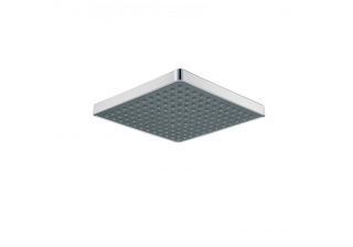 Лейка пласт. квадратная, хром 20х20 