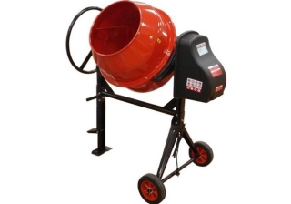 Бетоносмеситель Оптима ББС-250 (250л., 900Вт, крупн. заполн.-40мм, медная обмотка двиг.)