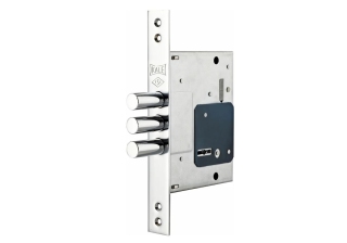 Замок врезной сувальдный KALE KILIT 257L,BS60,28CP,4K(60mm,w/o SP, w/o Ros),PB 257L0000032