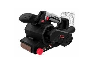 Шлифмашина ленточная акк. бесщет. P.I.T. PBS20H-75B SOLO (20В, 457х76 мм,120-380м/мин) БЕЗ АКК и ЗУ