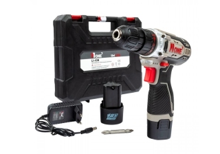 Дрель акк. №1 CD12/1,5 PROMO (12V,1,5A/h, 2 скор., 2лит.аккум,КЕЙС)