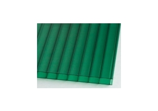 Поликарбонат 12000х2100х8 Зеленый Израиль (Практичный)