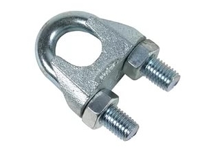 Канатный зажим Din 741 4мм.