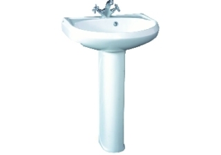 Умывальник с пьедесталом 