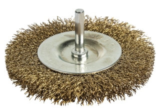 Кордщетка для дрели ПРАКТИКА 100мм радиальная мягкая 773-408