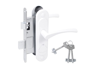 Замок врезной Абсолют ЗВ9.2-07 (Белый) 32358