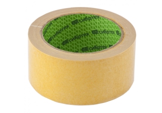 Лента клеящая двусторонняя 50х10м на полипропиленовой основе /88808/