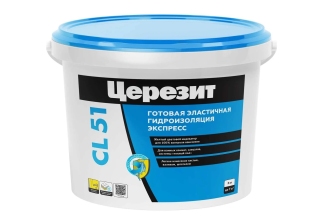 Гидроизоляция полимерная эластичная СL 51 Церезит  5 кг