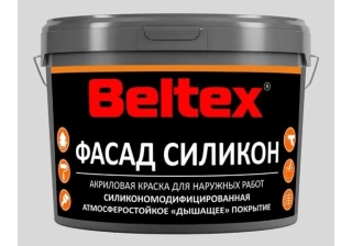 Краска ВД Белтекс ФАСАДНАЯ СИЛИКОНОВАЯ 3кг.