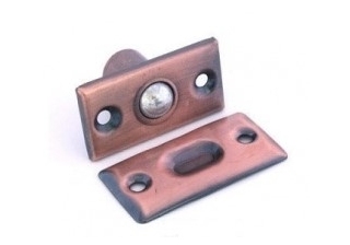 Фиксатор дверной АЛЛЮР Soller 588В медь 3822