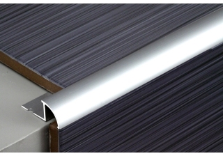 Профиль окантовочный для плитки ПК-10  , L-2,7м.  алюминий б/п