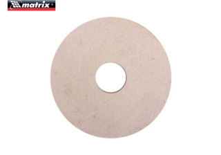Круг полировальный из натурального войлока,150х20х32мм.  /75910/ MATRIX