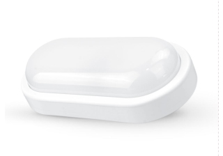 Светильник светод. влагоз. «Ultraflash» LBF-0408, LED С01 8Вт, IP54, 220В овал (1/40шт)/13106/881453