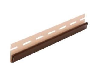 Планка финишная GL 3,00м коричневая(50)
