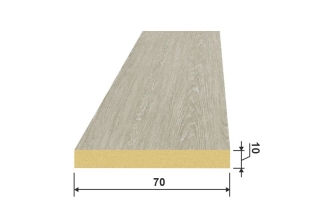 Наличник Дуб седой (70мм, 2150мм, 10мм) НЕ ДЛЯ ПРИХОДОВАНИЯ !!!