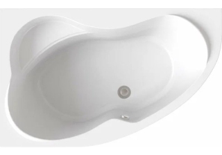 Ванна акриловая Микона 1600х100 левая с экраном и каркасом