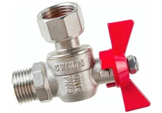 Кран шаровый угловой 1/2