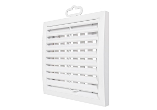 Решётка вентиляционная регулируемая АБС 250х250 2525РРП