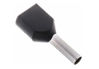 Наконечник штыревой НШВИ 1,5-8 черный КВТ
