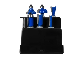 Набор фрез ПРАКТИКА по дереву 6 шт (хвостовик 6 мм) (918-770)