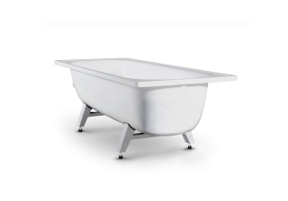 Ванна стальная RIANTA 1600х700х400 с опорной подставкой без сифона RV-160