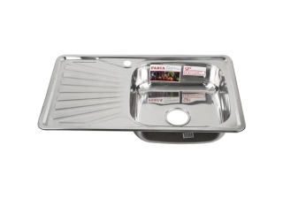 Мойка врезная толщ. 0.6мм. 78х48 глуб.16см./78486R