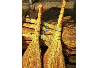 Веник хозяйственный ручной работы