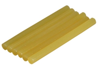 Стержни клеевые белые 11х200 мм. (уп. 6шт.) BIBER  /60132/