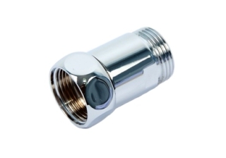 Американка хром. ПРЯМАЯ к полотенцесушителю 1х1/2