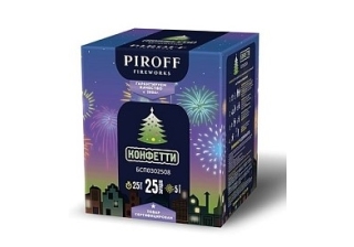 Батарея салютов малые Конфетти БСП0402508