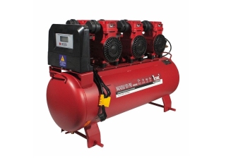 Компрессор безмасляный №1 NAC 4000/100-PRO (4.0кВт, 500л/м, 8 бар, ресивер 100л.)