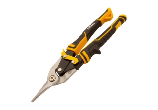 Ножницы по металлу, 270мм. прямой рез, сталь-CrMo, трехкомп.рук-ти   /78370/  Denzel